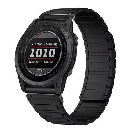 Three Beads Magnetic Silicone Watch Band, For Garmin 26mm, For Garmin 22mm, For Garmin 20mm