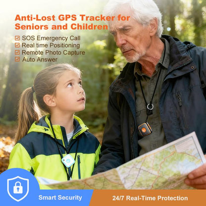 V28C 4G SOS GPS Pendant Location Tracker, A for Asia/Europe/Africa/Australia, B for North/South America