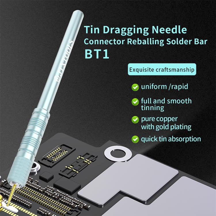 JTX BT1 Tin Dragging Needle Connector Reballing Solder Bar Set, JTX BT1