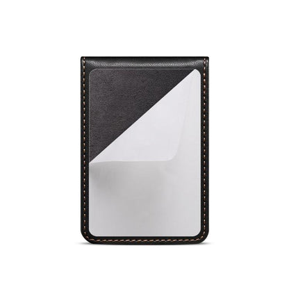 ESEBLE Adhesive Style Rhombic Texture Folding RFID Mobile Phone Card Slots Holder