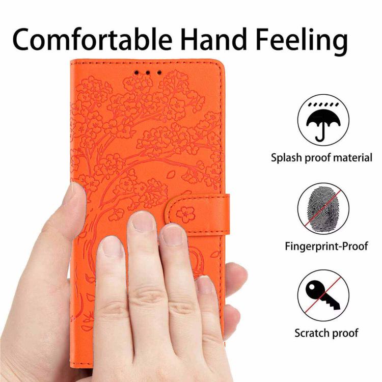 Tree Cat Embossed Flip Vegan Leather Phone Case, For Google Pixel 10a, For Google Pixel 10 Pro XL, For Google Pixel 10 / 10 Pro, For Google Pixel 9a, For Google Pixel 9 Pro XL, For Google Pixel 9 / 9 Pro, For Google Pixel 8a, For Google Pixel 8 Pro    ...