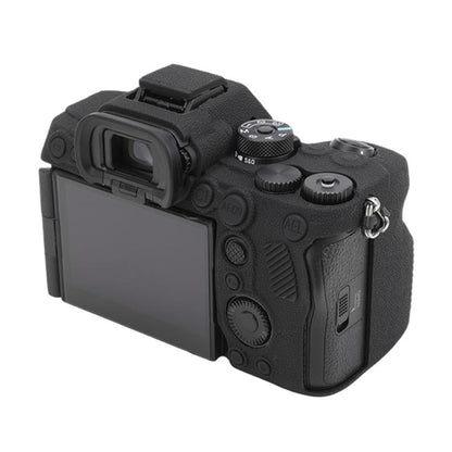 Litchi Texture Soft Silicone Protective Case, For Sony Alpha 7 V / ILCE-7M5