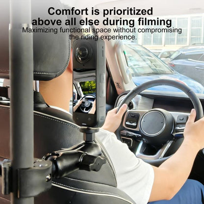 In-Car Camera Adjustable Mount Support Pole Extension Rod, 52-81.5cm Basic, 70-121cm Extended, Basic 4 in 1 Set with Crab Clip, Extend 4 in 1 Set with Crab Clip, Basic 5 in 1 Set with Clip Pocket Frame, Extend 5 in 1 Set with Clip Pocket Frame         ...