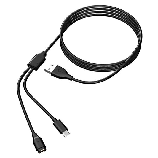 Câble de chargeur USB vers Type-C 2-en-1 xDfind, longueur : 1,2 m, câble de chargeur