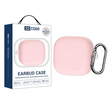 XDcase Solid Color Liquid Silicone Earbuds Case with Hook, For Samsung Galaxy Buds4 / 4 Pro