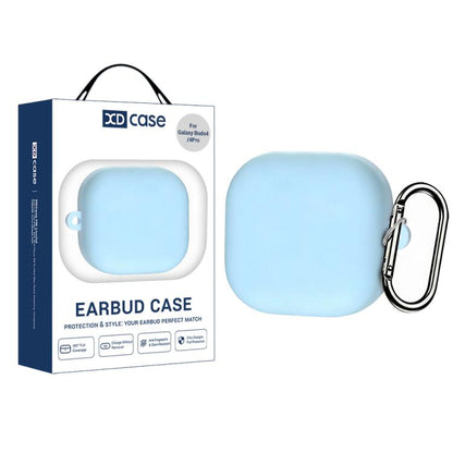 XDcase Solid Color Liquid Silicone Earbuds Case with Hook, For Samsung Galaxy Buds4 / 4 Pro