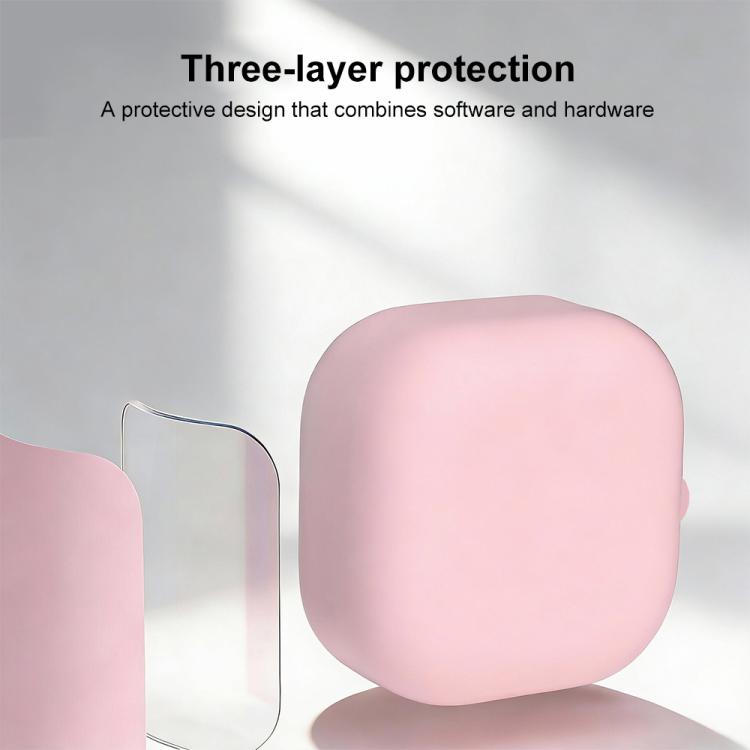 XDcase Solid Color Liquid Silicone Earbuds Case with Hook, For Samsung Galaxy Buds4 / 4 Pro