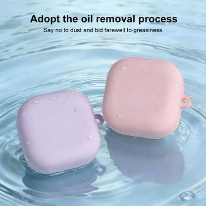 XDcase Solid Color Liquid Silicone Earbuds Case with Hook, For Samsung Galaxy Buds4 / 4 Pro