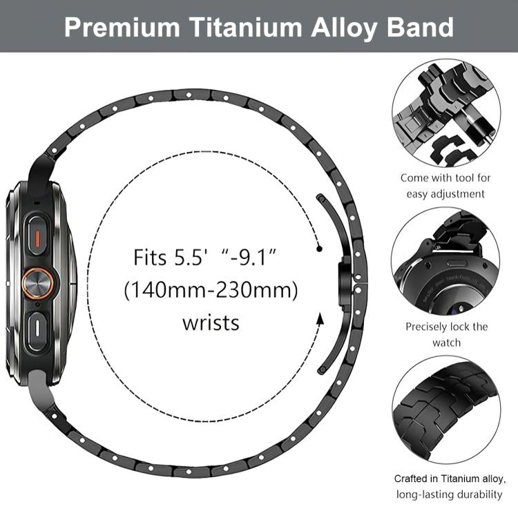 Bracelet de montre en alliage d'aluminium avec boucle papillon Iron Man, pour Google Pixel Watch 4 / 3 45mm