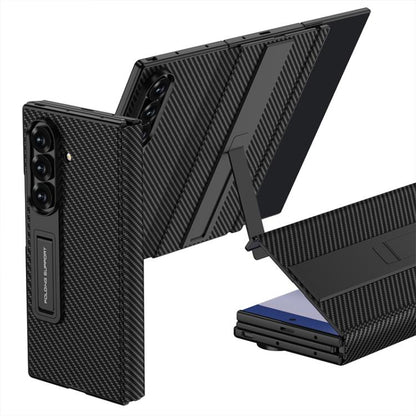 GKK Integrated Full Coverage Flip Phone Case with All Purpose Holder, For Samsung Galaxy Z TriFold