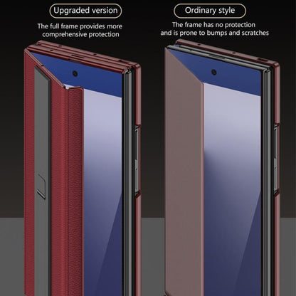 GKK Integrated Full Coverage Flip Phone Case with All Purpose Holder, For Samsung Galaxy Z TriFold