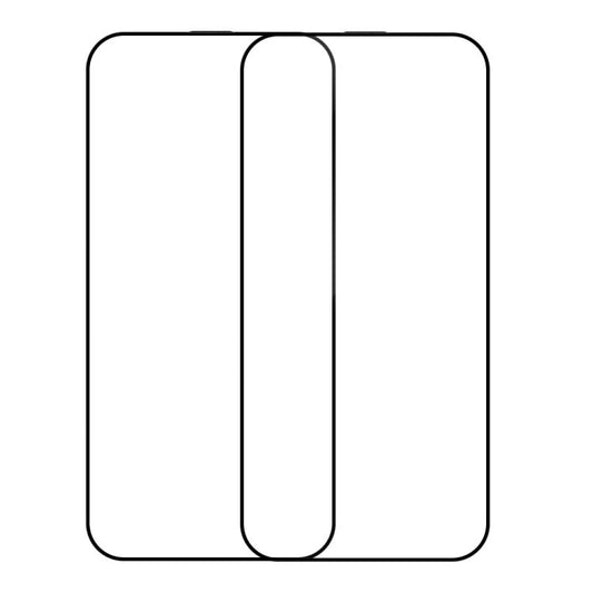 XDcase 2pcs / Pack Silk Screen Printed HD Tempered Glass Film, For iPhone 17e / 16e, For iPhone 17 Pro Max, For iPhone 17 Pro, For iPhone 17, For iPhone Air, For iPhone 16 Pro Max, For iPhone 16 Pro, For iPhone 16 Plus, For iPhone 16                   ...