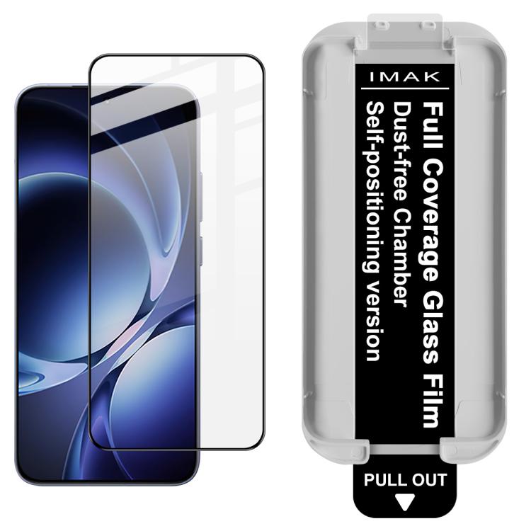 imak Dust-free Chamber Locator Full Coverage Tempered Glass Film, For Redmi K90 Max, For Redmi Turbo5 Max 5G, For Redmi Turbo5 5G / Poco X8 Pro 5G, For Redmi K90 Pro Max/POCO F8 Ultra, For Redmi K90/POCO F8 Pro 5G, For Redmi Note 15 Pro 5G Global 163.6...