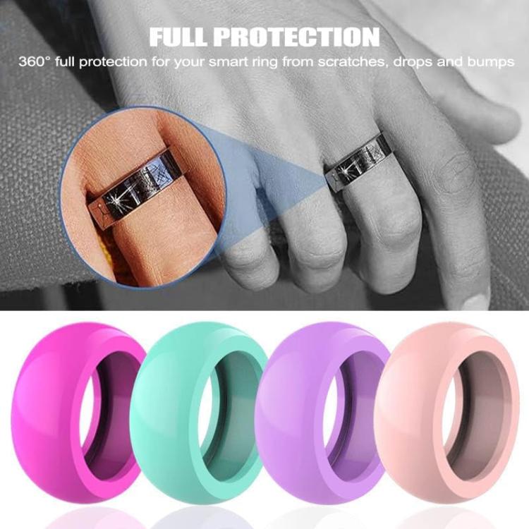 xDfind Pour bague connectée Ultrahuman Ring AIR Housse en silicone, S, M, L