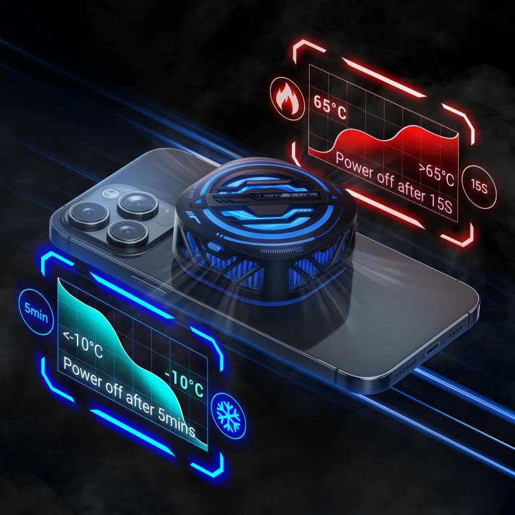 Black Shark Mag-Cooler 3 Pro 20W Magnetic Semiconductor Cooling Back Clip Phone Radiator, Mag-Cooler 3 Pro