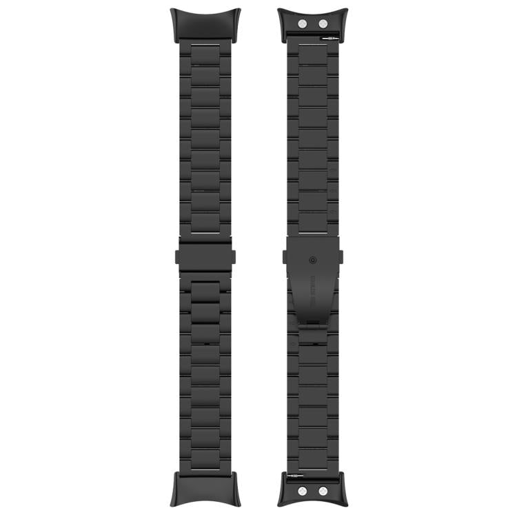 xDfind Three Beads Stainless Steel Watch Band, For Garmin Forerunner 45 / 45S / Swim 2, For Garmin Forerunner 35 / 30