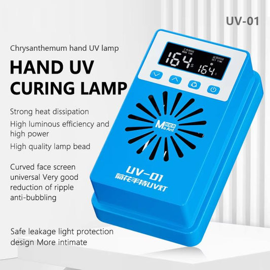 Lampe UV portable MaAnt UV-01 à séchage rapide à l'huile verte, MaAnt UV-01
