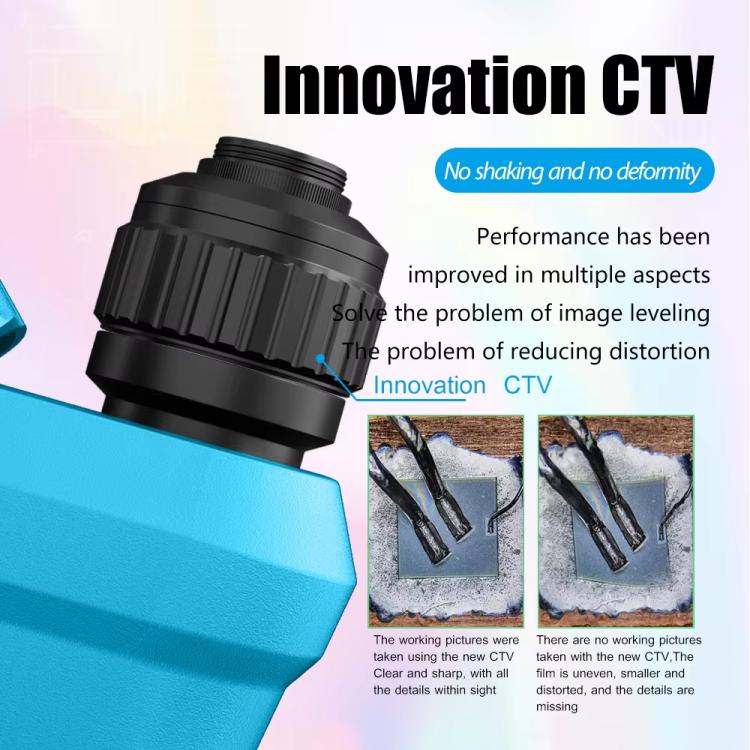 MaAnt Sky Eye R60 7-60X Colorful Trinocular Microscope with Large Base