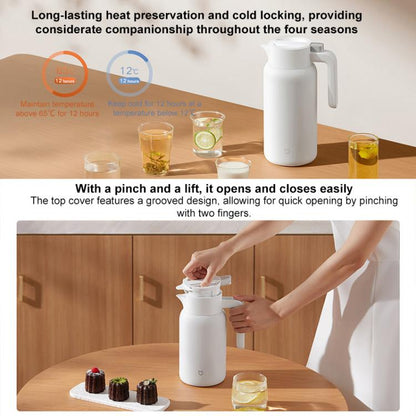 Xiaomi Mijia Stainless Steel Thermos Flask, 1.5L, 2L