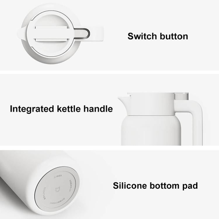 Xiaomi Mijia Stainless Steel Thermos Flask, 1.5L, 2L