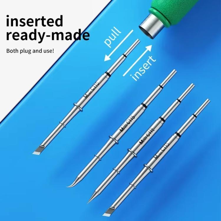 MaAnt C-115 Series Efficient Heat Conduction Lead-free Soldering Iron Tips for T210 / T26 Handles, K 112, IS 118, I 101