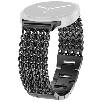 xDfind Herringbone Braided Stainless Steel Watch Band, For Samsung Galaxy Watch Ultra / Ultra 2025, For Samsung Galaxy Watch8 / Watch8 Classic
