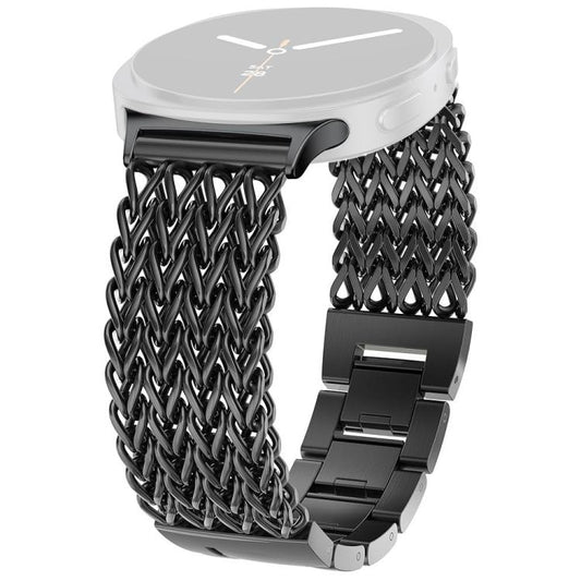 xDfind Herringbone Braided Stainless Steel Watch Band, For Samsung Galaxy Watch Ultra / Ultra 2025, For Samsung Galaxy Watch8 / Watch8 Classic
