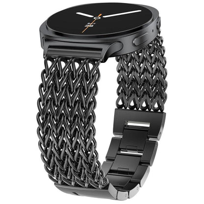 xDfind Herringbone Braided Stainless Steel Watch Band, For Samsung Galaxy Watch Ultra / Ultra 2025, For Samsung Galaxy Watch8 / Watch8 Classic