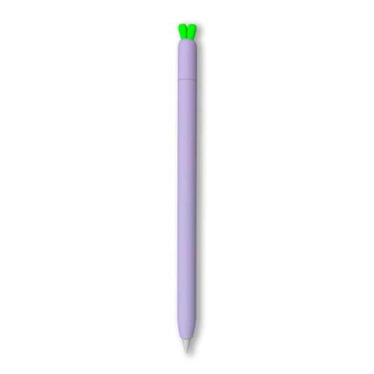 Étui de protection en silicone antidérapant XDcase, motif carottes mignonnes, pour stylet Apple Pencil Pro / 2