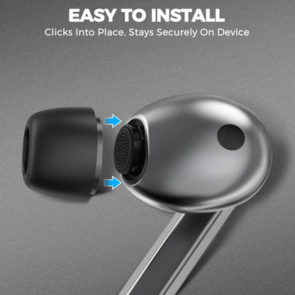 XDcase 4 Pairs Replacement Memory Foam Ear Tips, XS/S/M/L Size, 4 Pairs XS/S/M/L Size