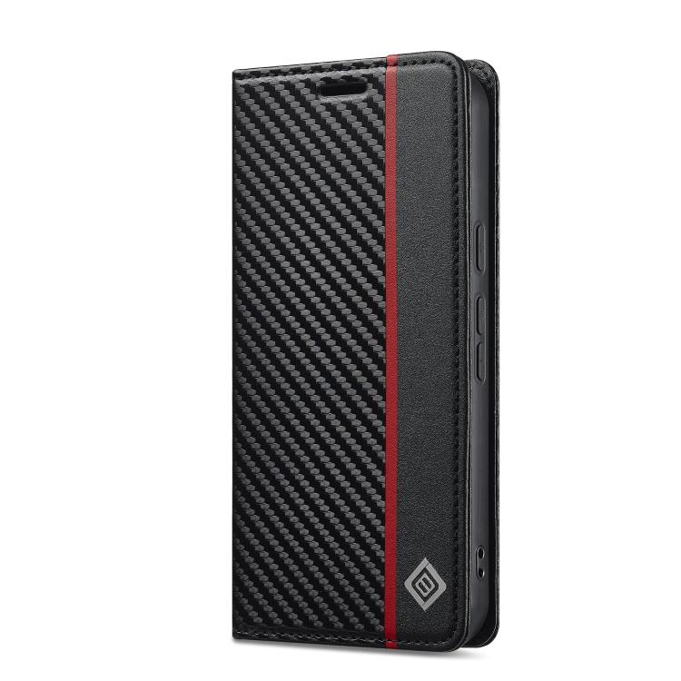 LC.IMEEKE Carbon Fiber Leather Phone Case, For Google Pixel 10a