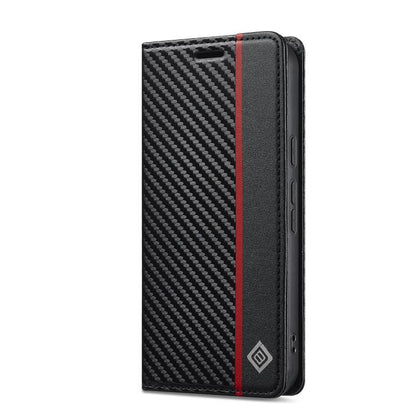 LC.IMEEKE Carbon Fiber Leather Phone Case, For Google Pixel 10a