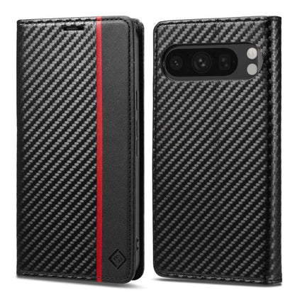 LC.IMEEKE Carbon Fiber Leather Phone Case, For Google Pixel 11a, For Google Pixel 11 Pro XL, For Google Pixel 11 / 11 Pro, For Google Pixel 10a