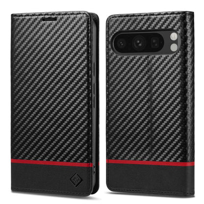 LC.IMEEKE Carbon Fiber Leather Phone Case, For Google Pixel 11a, For Google Pixel 11 Pro XL, For Google Pixel 11 / 11 Pro, For Google Pixel 10a