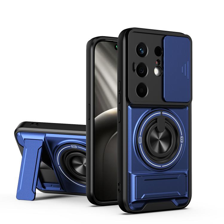 Lens Sliding Window Multifunctional Magnetic Shockproof Phone Case, For Tecno Pova 8 5G, For Tecno Spark 50 5G, For Tecno Pova Curve 2 5G, For Tecno Spark 50 4G, For Tecno Camon 50 Pro 4G, For Tecno Camon 50 4G, For Tecno Spark Go 3                    ...
