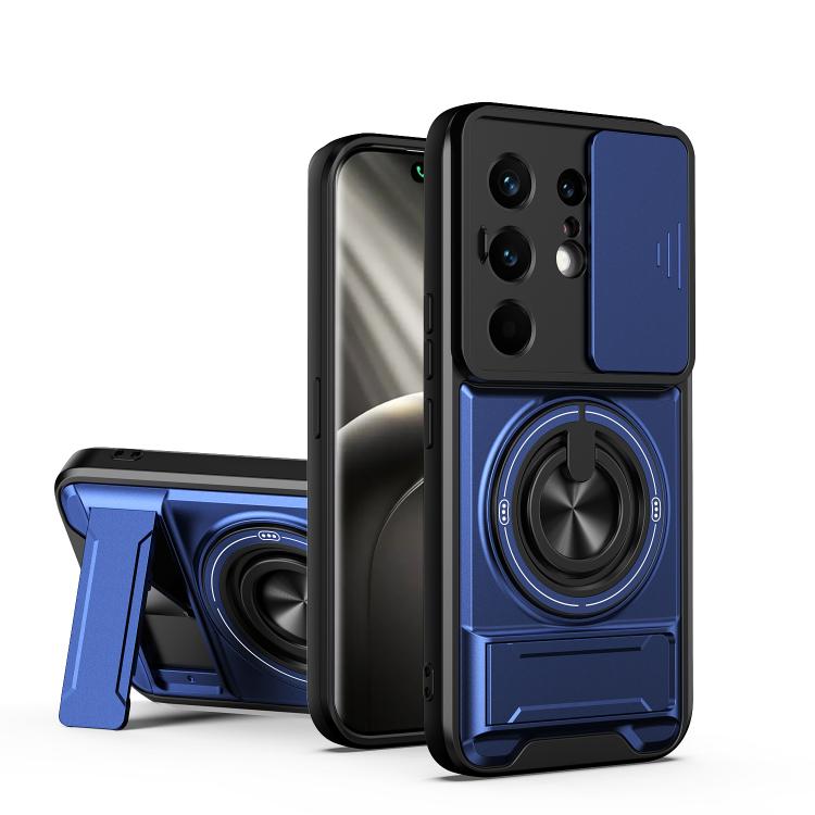 Lens Sliding Window Multifunctional Magnetic Shockproof Phone Case, For Tecno Pova 8 5G, For Tecno Spark 50 5G, For Tecno Pova Curve 2 5G, For Tecno Spark 50 4G, For Tecno Camon 50 Pro 4G, For Tecno Camon 50 4G, For Tecno Spark Go 3                    ...