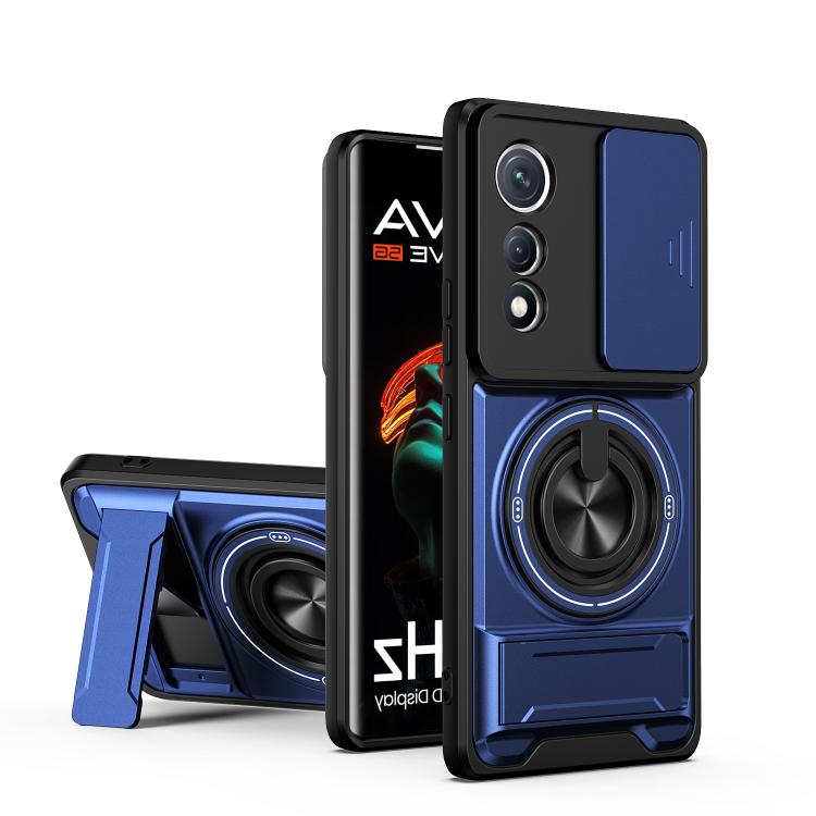 Lens Sliding Window Multifunctional Magnetic Shockproof Phone Case, For Tecno Pova 8 5G, For Tecno Spark 50 5G, For Tecno Pova Curve 2 5G, For Tecno Spark 50 4G, For Tecno Camon 50 Pro 4G, For Tecno Camon 50 4G, For Tecno Spark Go 3                    ...