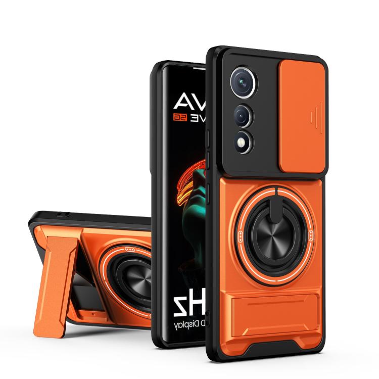 Lens Sliding Window Multifunctional Magnetic Shockproof Phone Case, For Tecno Pova 8 5G, For Tecno Spark 50 5G, For Tecno Pova Curve 2 5G, For Tecno Spark 50 4G, For Tecno Camon 50 Pro 4G, For Tecno Camon 50 4G, For Tecno Spark Go 3                    ...