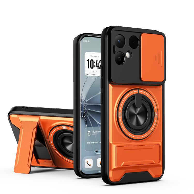 Lens Sliding Window Multifunctional Magnetic Shockproof Phone Case, For Tecno Pova 8 5G, For Tecno Spark 50 5G, For Tecno Pova Curve 2 5G, For Tecno Spark 50 4G, For Tecno Camon 50 Pro 4G, For Tecno Camon 50 4G, For Tecno Spark Go 3                    ...