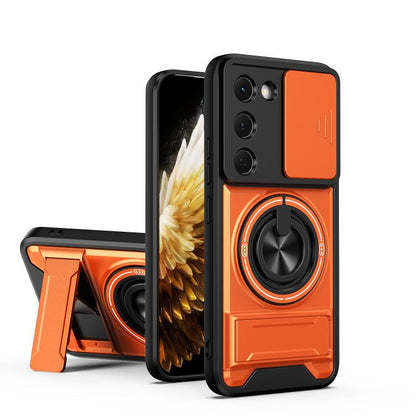 Lens Sliding Window Multifunctional Magnetic Shockproof Phone Case, For Tecno Pova 8 5G, For Tecno Spark 50 5G, For Tecno Pova Curve 2 5G, For Tecno Spark 50 4G, For Tecno Camon 50 Pro 4G, For Tecno Camon 50 4G, For Tecno Spark Go 3                    ...