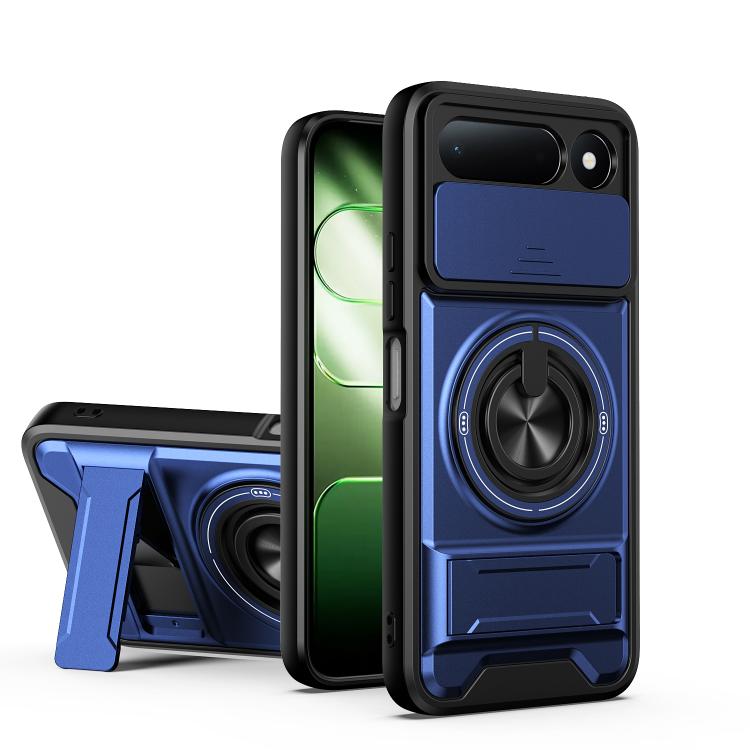 Lens Sliding Window Multifunctional Magnetic Shockproof Phone Case, For Tecno Pova 8 5G, For Tecno Spark 50 5G, For Tecno Pova Curve 2 5G, For Tecno Spark 50 4G, For Tecno Camon 50 Pro 4G, For Tecno Camon 50 4G, For Tecno Spark Go 3                    ...