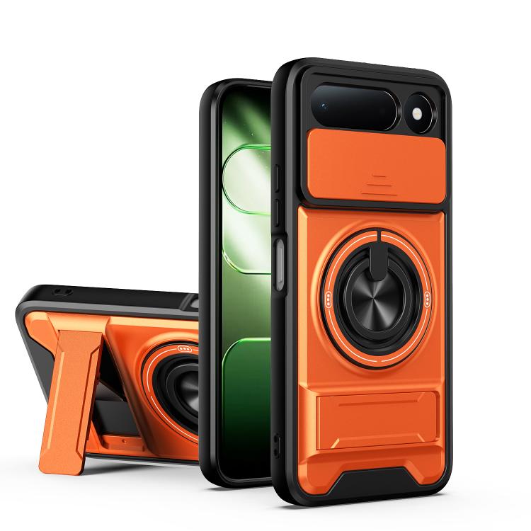 Lens Sliding Window Multifunctional Magnetic Shockproof Phone Case, For Tecno Pova 8 5G, For Tecno Spark 50 5G, For Tecno Pova Curve 2 5G, For Tecno Spark 50 4G, For Tecno Camon 50 Pro 4G, For Tecno Camon 50 4G, For Tecno Spark Go 3                    ...