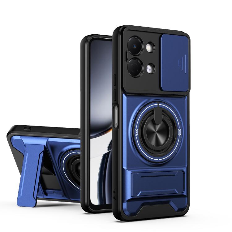 Lens Sliding Window Multifunctional Magnetic Shockproof Phone Case, For Tecno Pova 8 5G, For Tecno Spark 50 5G, For Tecno Pova Curve 2 5G, For Tecno Spark 50 4G, For Tecno Camon 50 Pro 4G, For Tecno Camon 50 4G, For Tecno Spark Go 3                    ...
