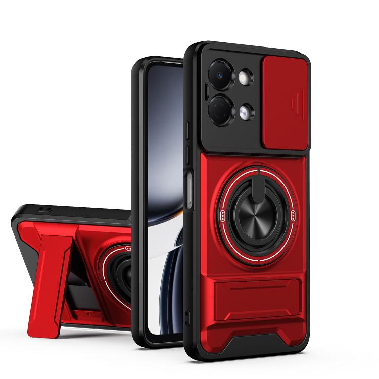 Lens Sliding Window Multifunctional Magnetic Shockproof Phone Case, For Tecno Pova 8 5G, For Tecno Spark 50 5G, For Tecno Pova Curve 2 5G, For Tecno Spark 50 4G, For Tecno Camon 50 Pro 4G, For Tecno Camon 50 4G, For Tecno Spark Go 3                    ...