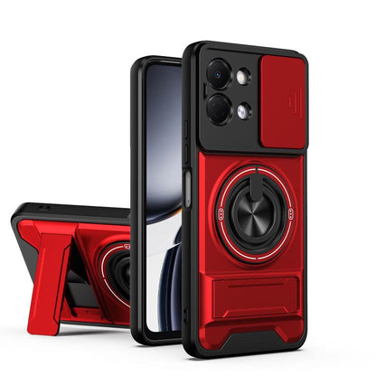 Lens Sliding Window Multifunctional Magnetic Shockproof Phone Case, For Tecno Pova 8 5G, For Tecno Spark 50 5G, For Tecno Pova Curve 2 5G, For Tecno Spark 50 4G, For Tecno Camon 50 Pro 4G, For Tecno Camon 50 4G, For Tecno Spark Go 3                    ...