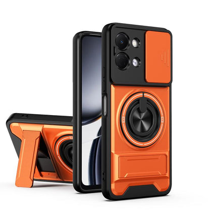 Lens Sliding Window Multifunctional Magnetic Shockproof Phone Case, For Tecno Pova 8 5G, For Tecno Spark 50 5G, For Tecno Pova Curve 2 5G, For Tecno Spark 50 4G, For Tecno Camon 50 Pro 4G, For Tecno Camon 50 4G, For Tecno Spark Go 3                    ...