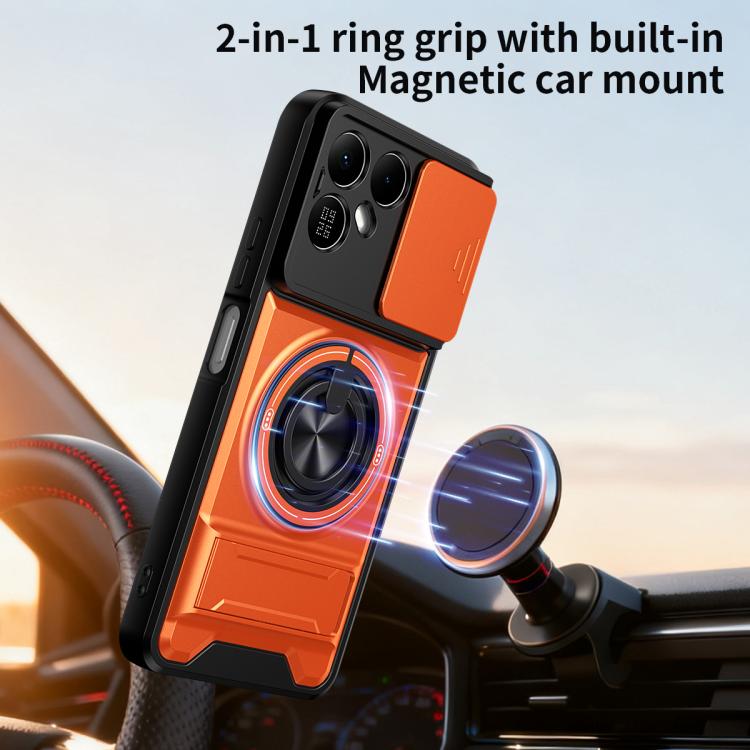 Lens Sliding Window Multifunctional Magnetic Shockproof Phone Case, For Tecno Pova 8 5G, For Tecno Spark 50 5G, For Tecno Pova Curve 2 5G, For Tecno Spark 50 4G, For Tecno Camon 50 Pro 4G, For Tecno Camon 50 4G, For Tecno Spark Go 3                    ...