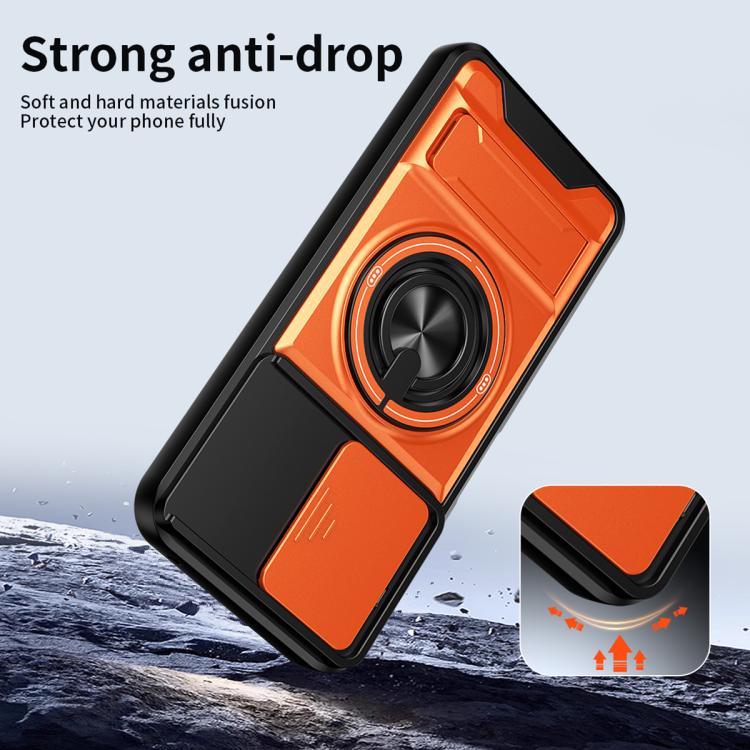 Lens Sliding Window Multifunctional Magnetic Shockproof Phone Case, For Tecno Pova 8 5G, For Tecno Spark 50 5G, For Tecno Pova Curve 2 5G, For Tecno Spark 50 4G, For Tecno Camon 50 Pro 4G, For Tecno Camon 50 4G, For Tecno Spark Go 3                    ...