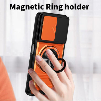 Lens Sliding Window Multifunctional Magnetic Shockproof Phone Case, For Tecno Pova 8 5G, For Tecno Spark 50 5G, For Tecno Pova Curve 2 5G, For Tecno Spark 50 4G, For Tecno Camon 50 Pro 4G, For Tecno Camon 50 4G, For Tecno Spark Go 3                    ...