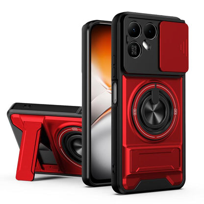 Lens Sliding Window Multifunctional Magnetic Shockproof Phone Case, For Tecno Pova 8 5G, For Tecno Spark 50 5G, For Tecno Pova Curve 2 5G, For Tecno Spark 50 4G, For Tecno Camon 50 Pro 4G, For Tecno Camon 50 4G, For Tecno Spark Go 3                    ...